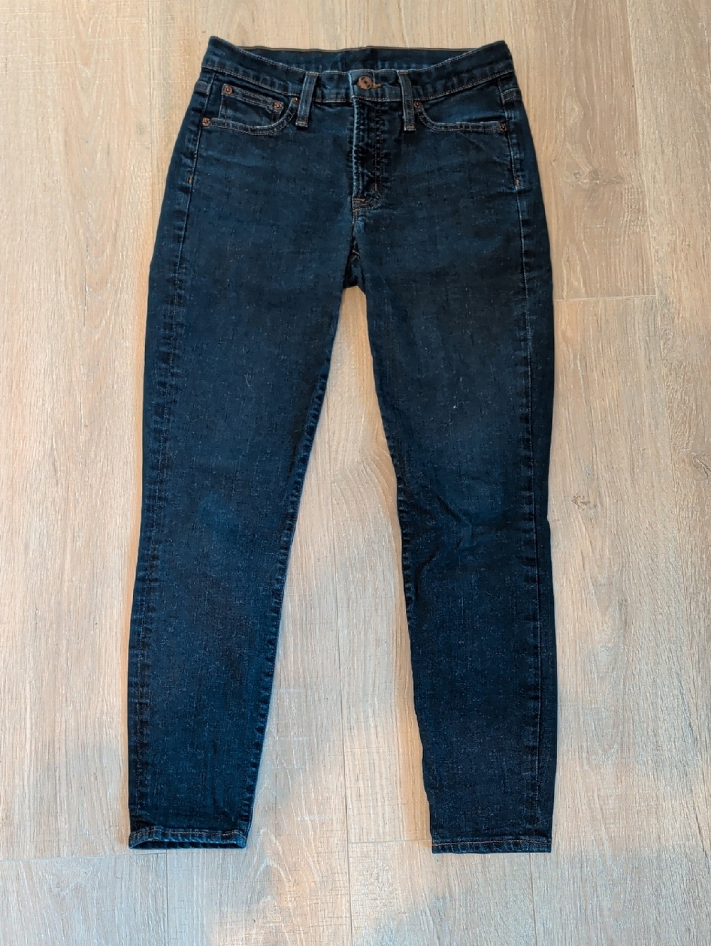 J. Crew Dark High-Rise Jeans